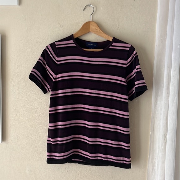 *Buy one Get one Free! Striped cotton tee - Picture 1 of 4